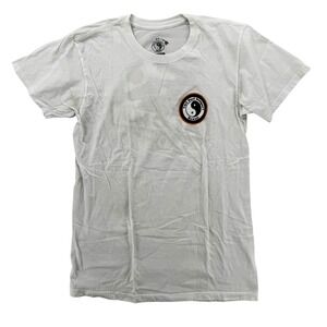 T&C Surf Designs Shirt‎ Mens Small White Hawaii Aloha Graphic Tee Skate Beach